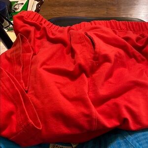 Red pants size L